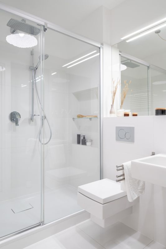 Contemporary Shower Space